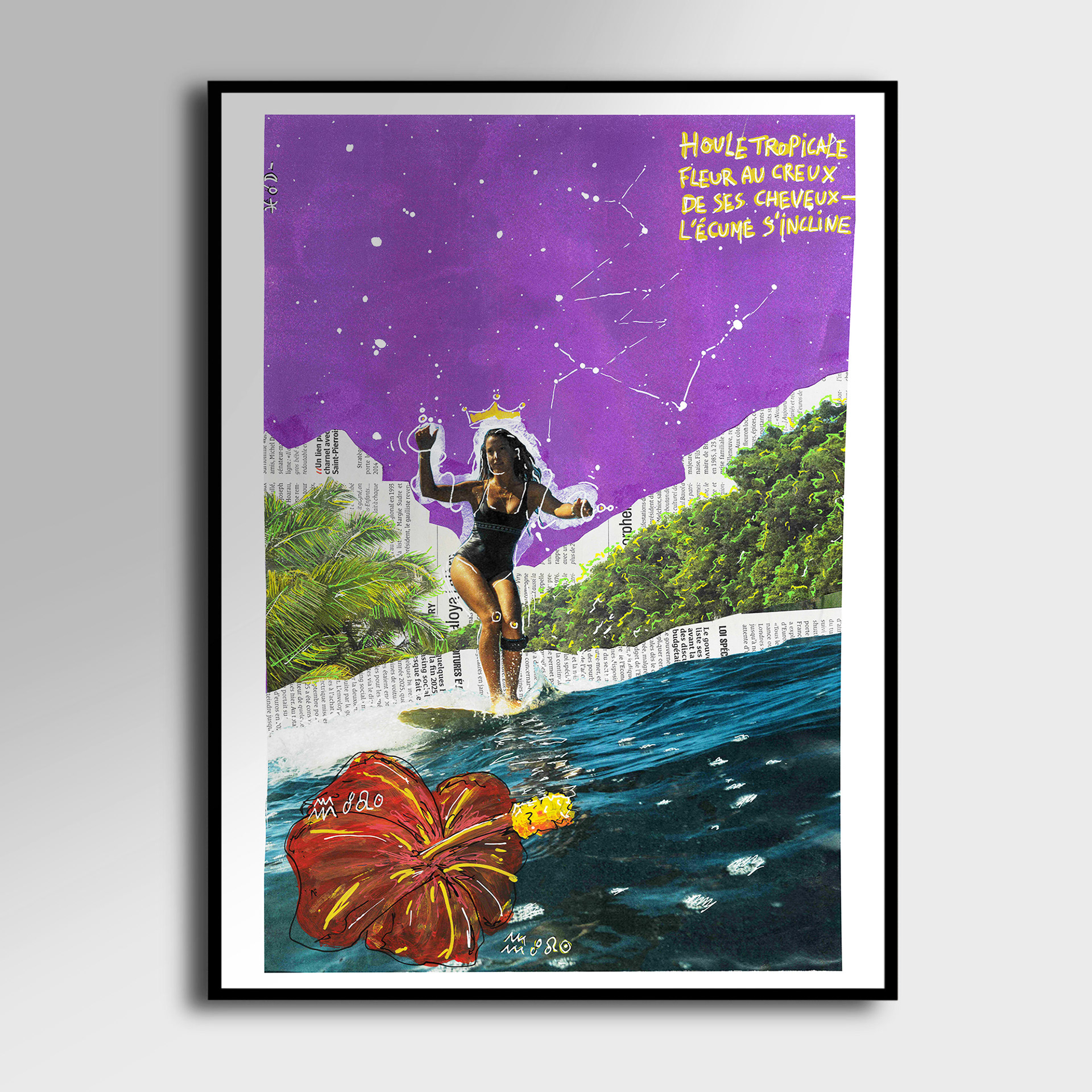 Tantine dosèl 2 peinture 30cm x 40cm (60euro)