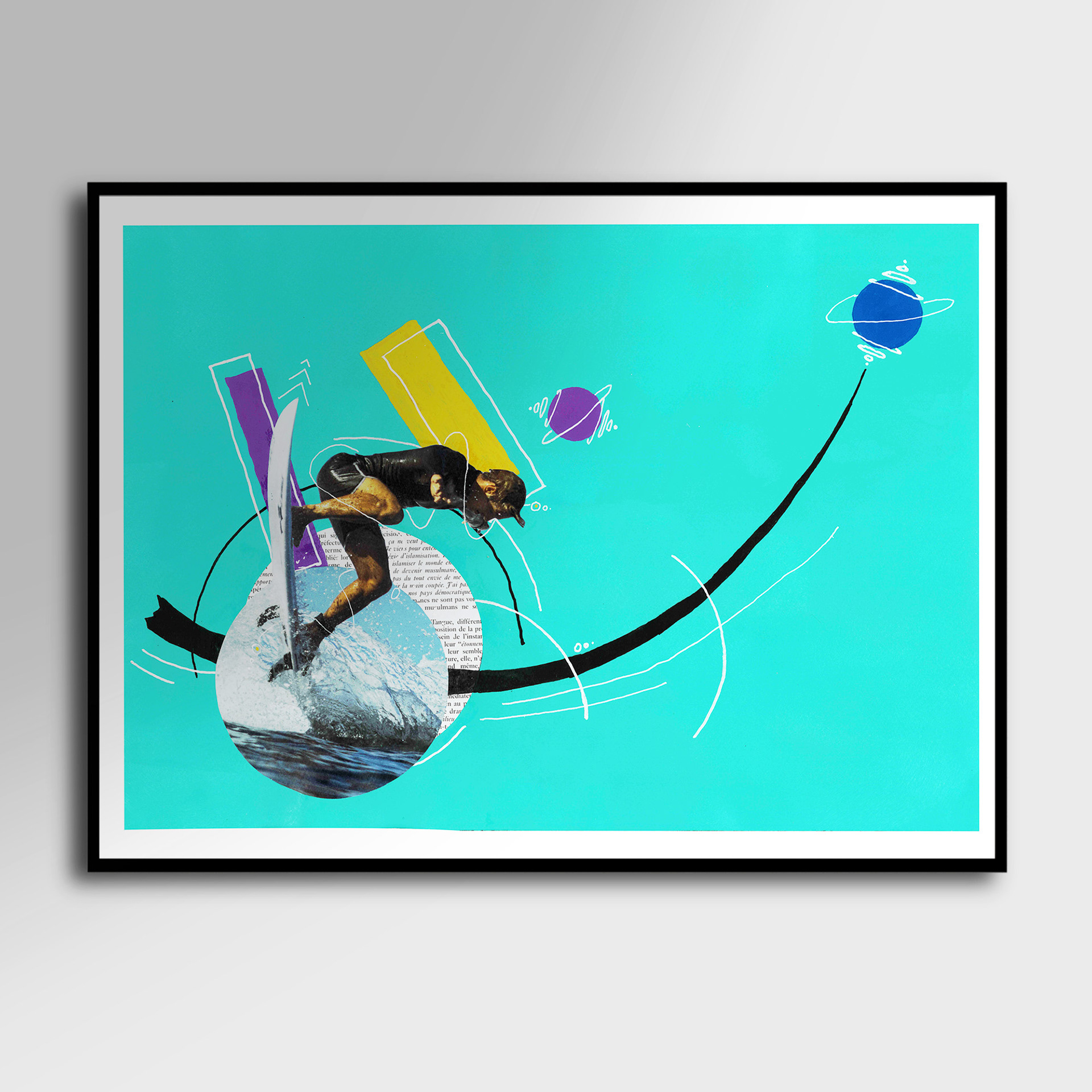 Coral pop 4 - peinture 40cm x30cm (60euro)
