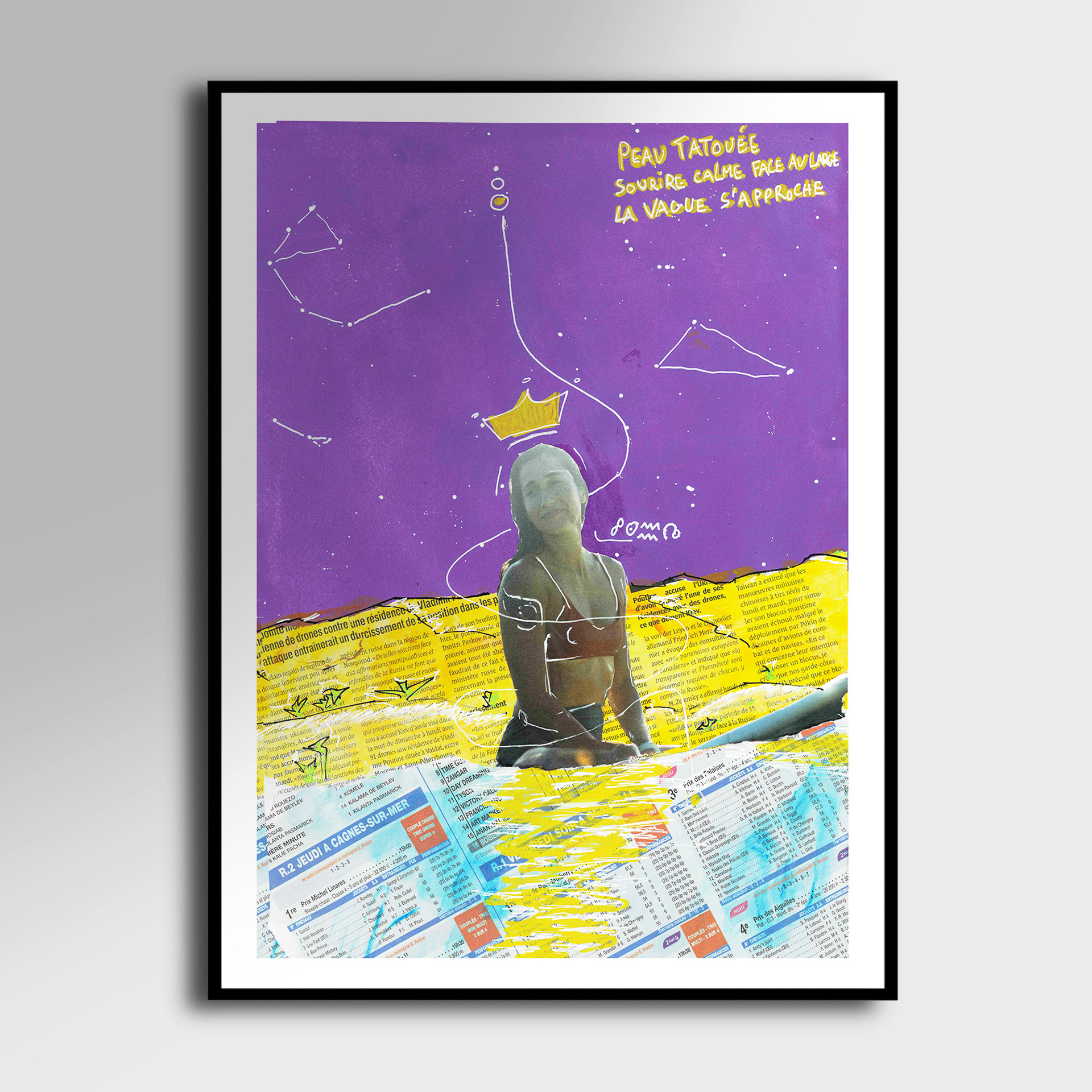 Tantine dosèl 10 peinture 30cm x 40cm (60euro)