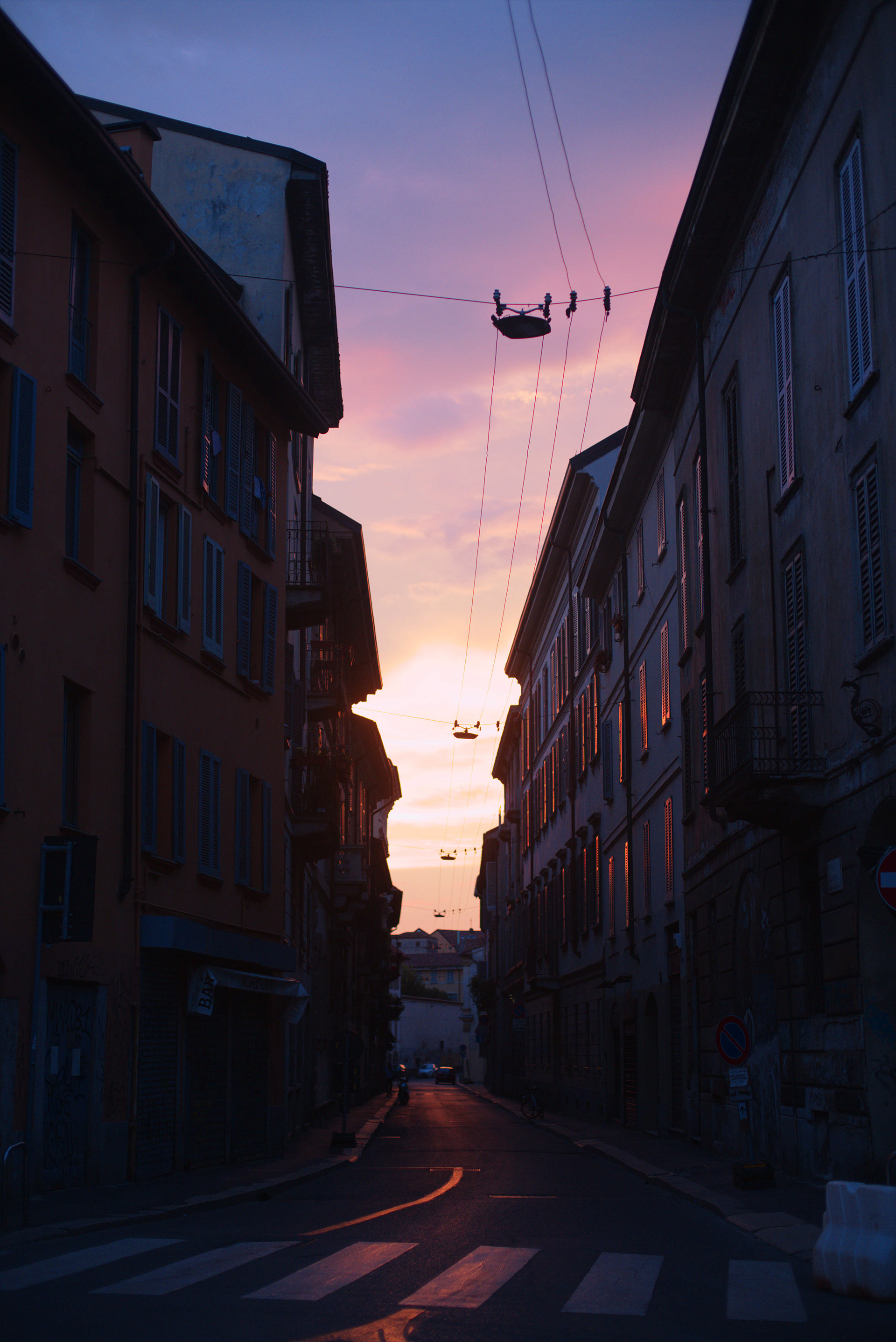 Street in Milan//Aug 2018