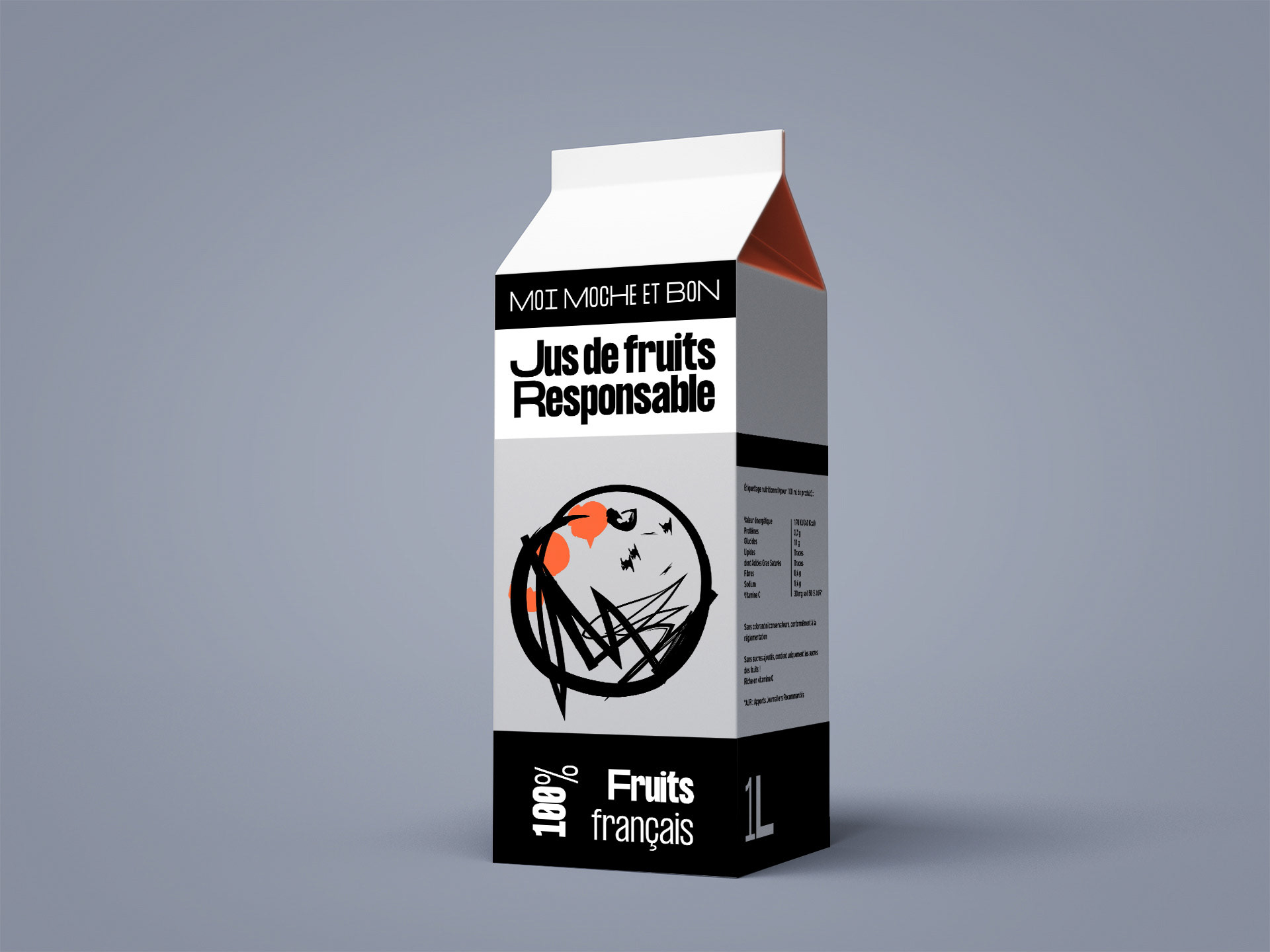 Vue détaillée du packaging