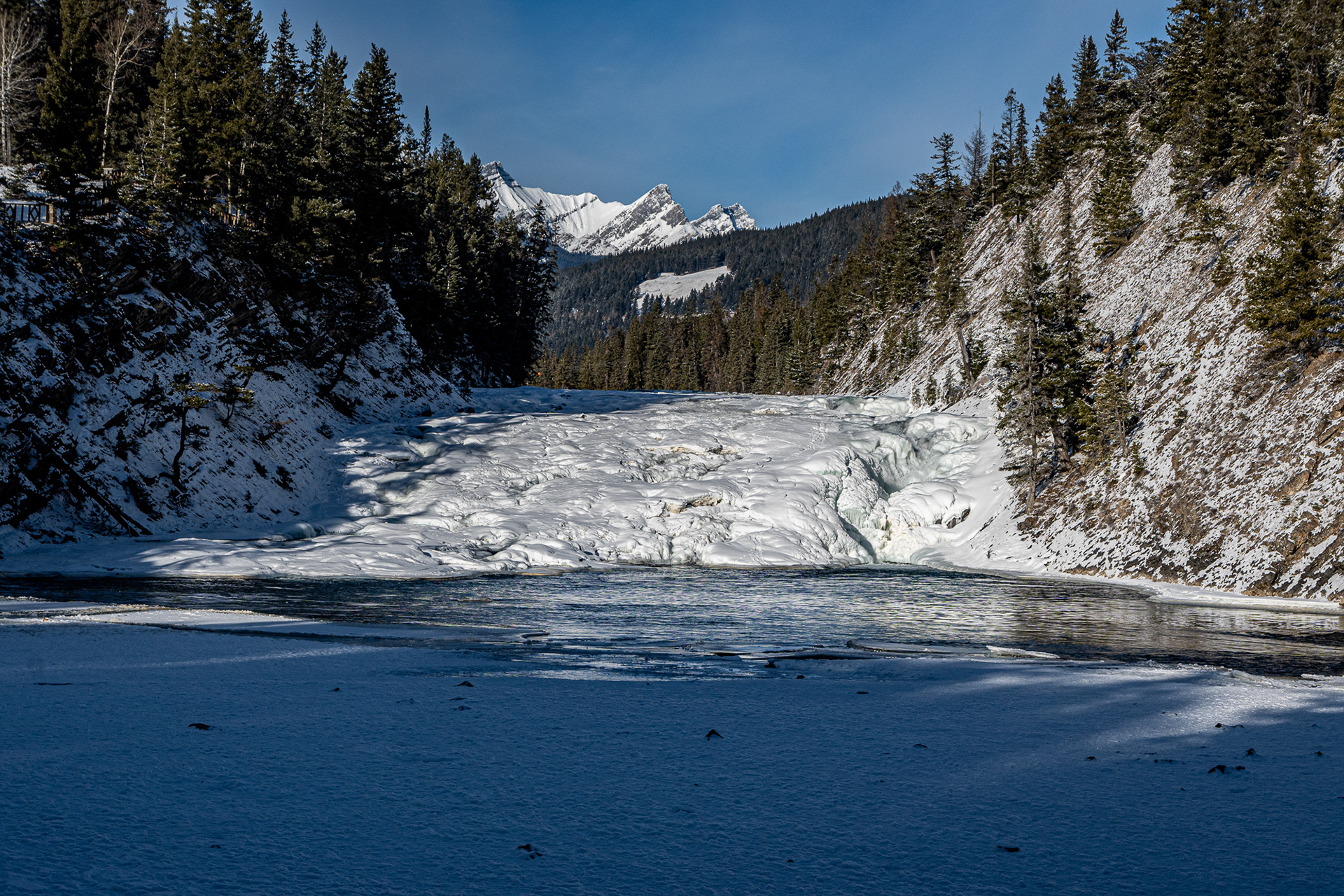 Frozen Bow Fall