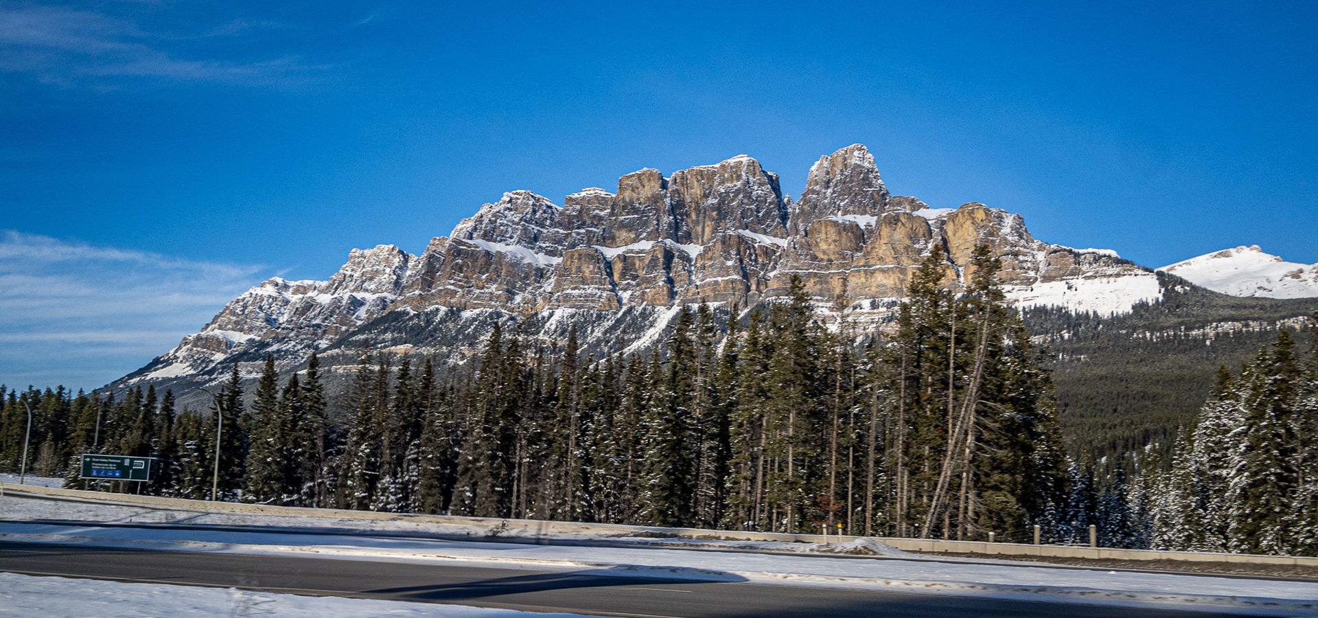 Castle Mountain near Banff