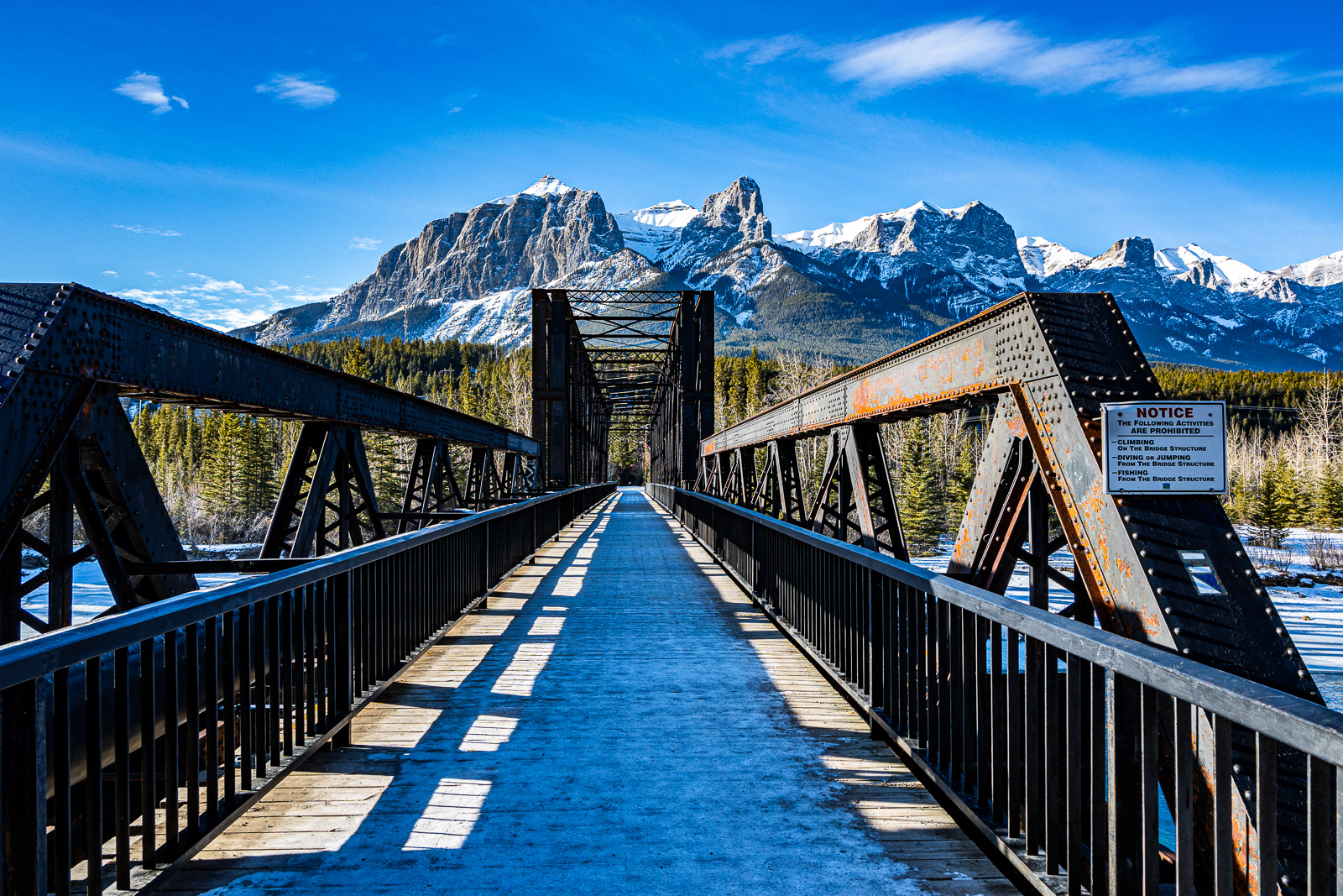 Mountains in Canmore