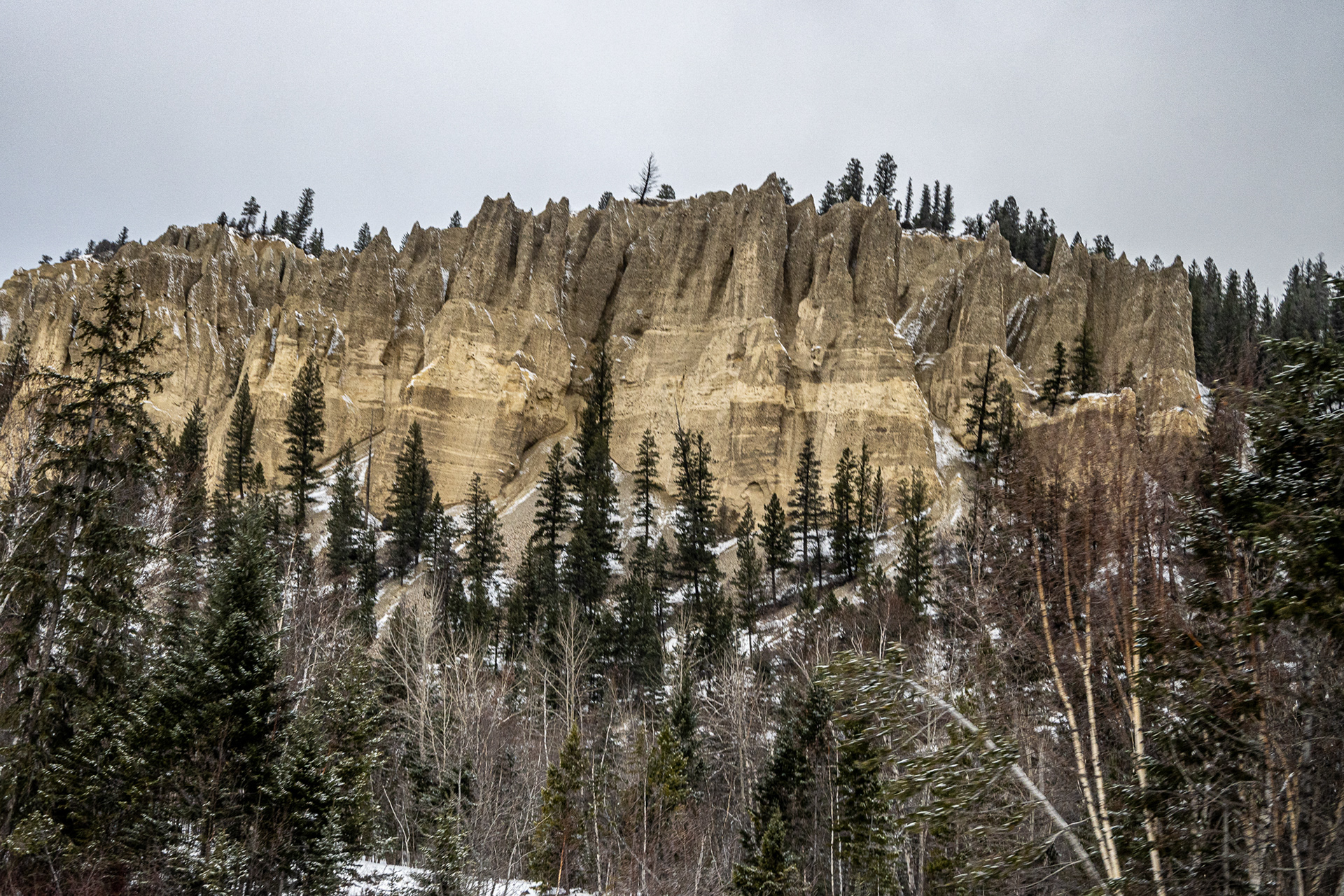 On the way to Banff