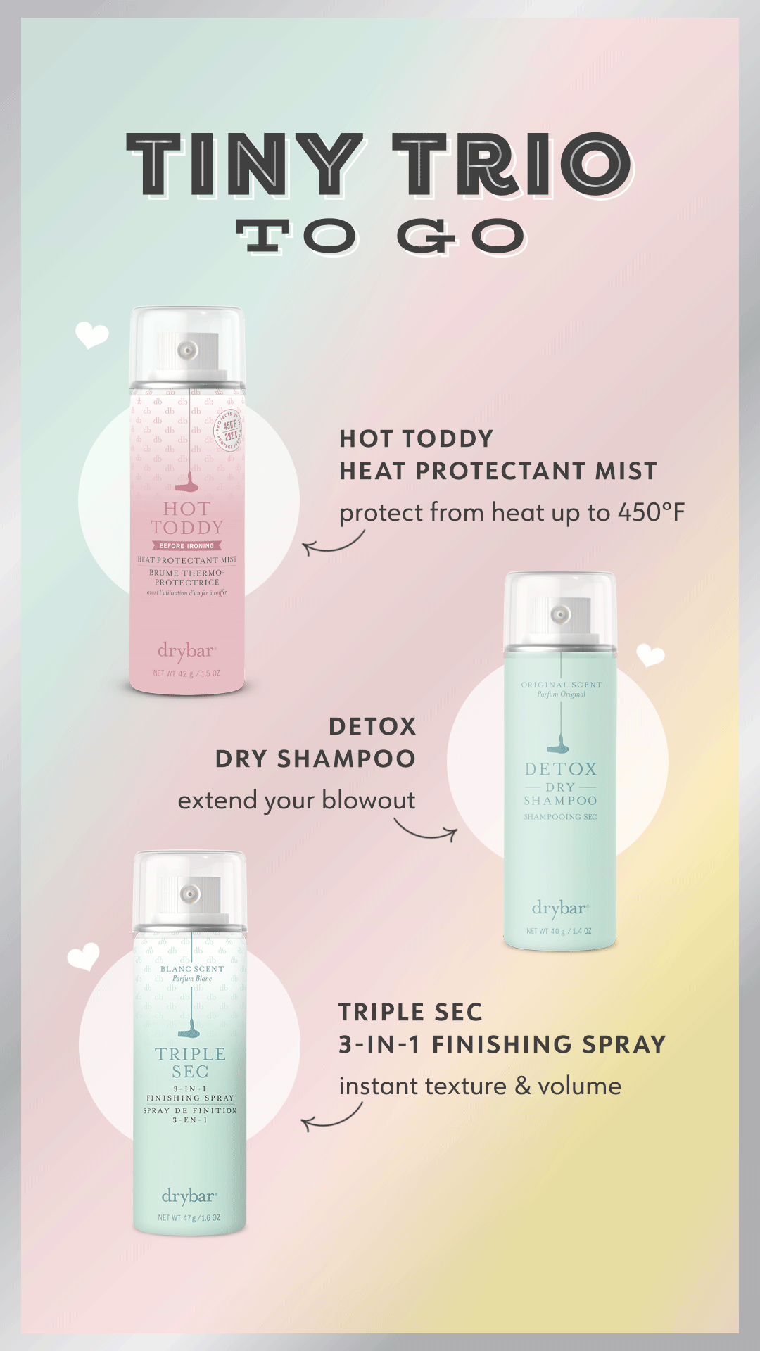 Tiny Trio To Go Holiday Kit