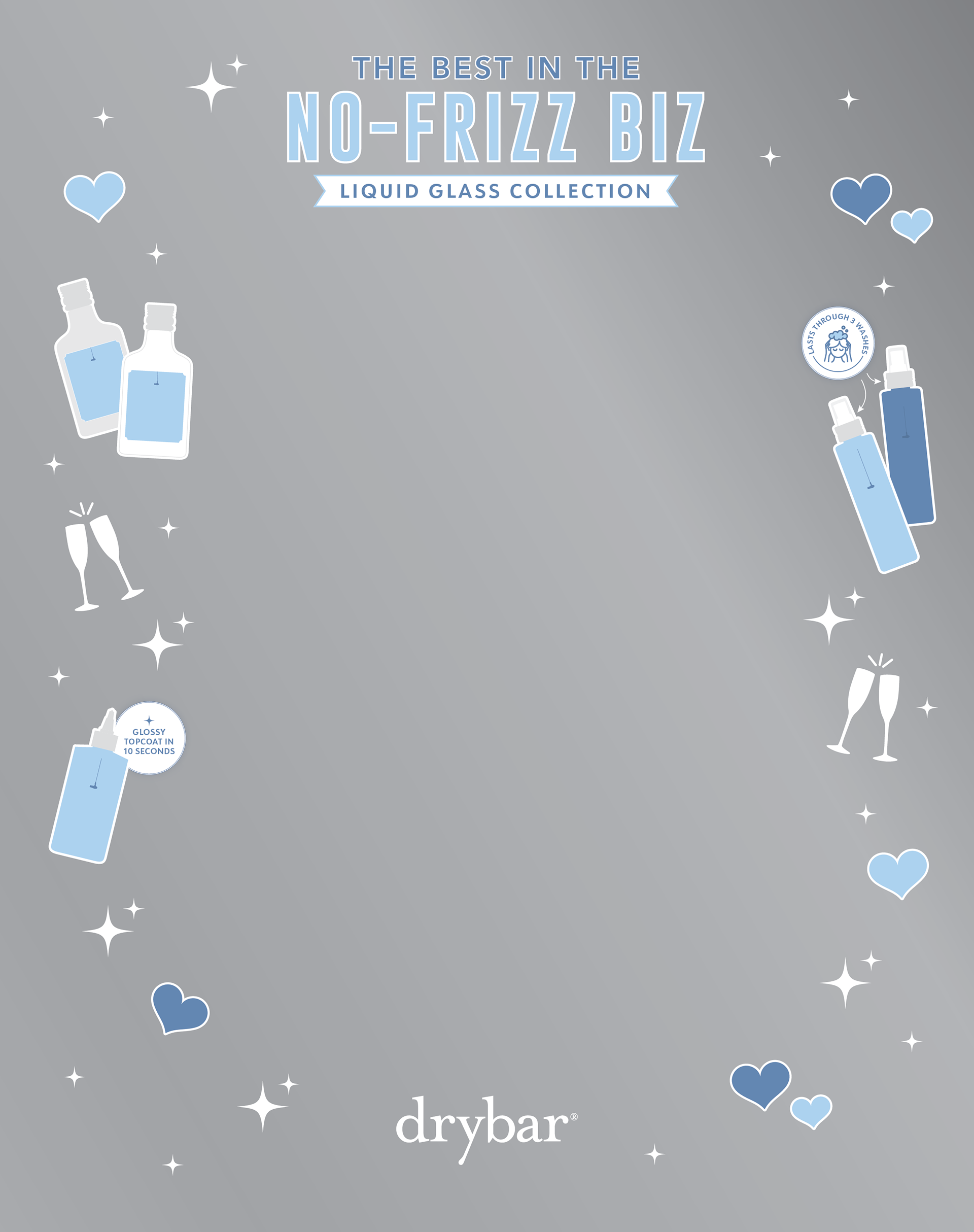 Liquid Glass Mirror Clings Visual