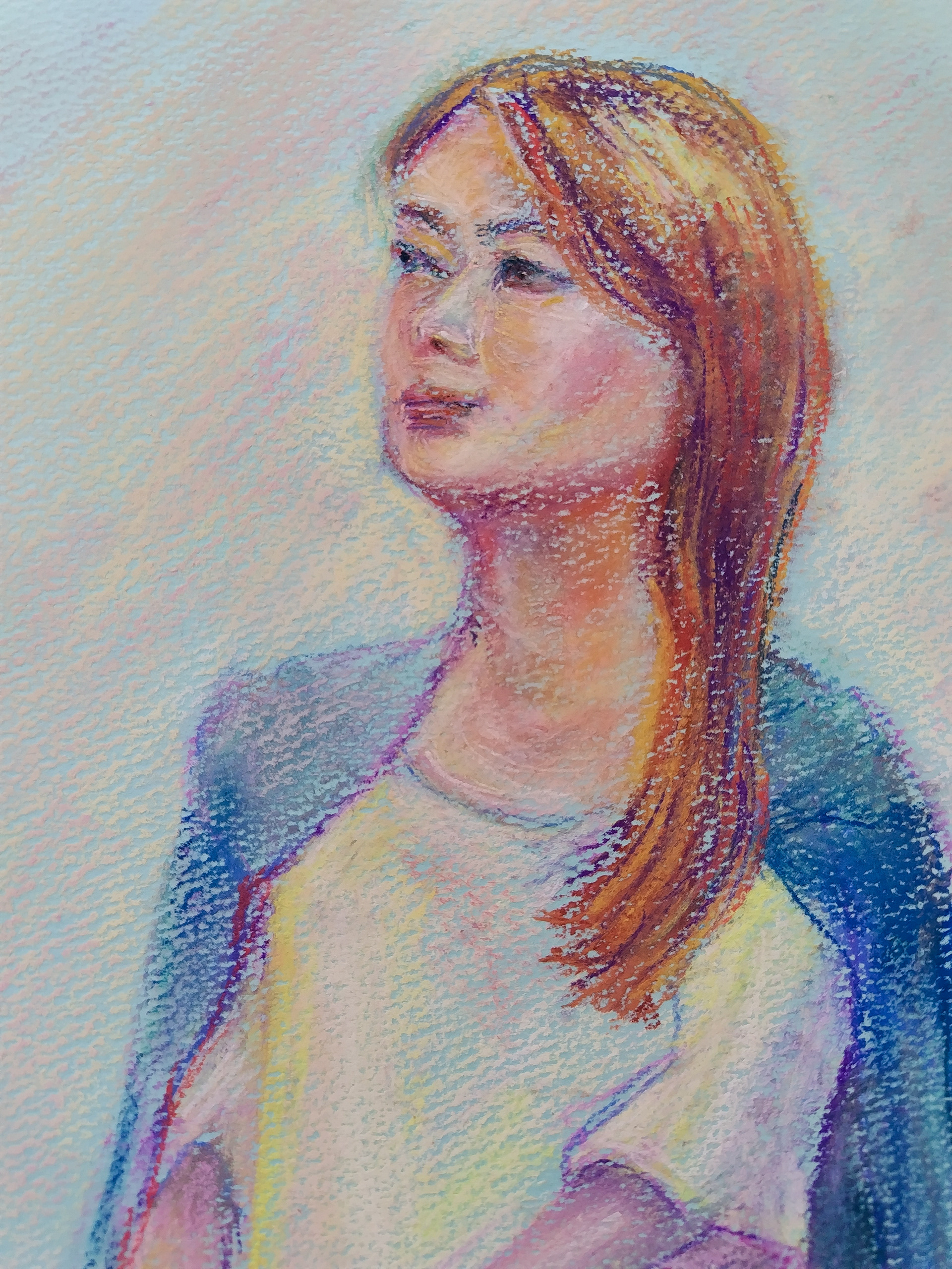 detail of Spring but blue 2024
