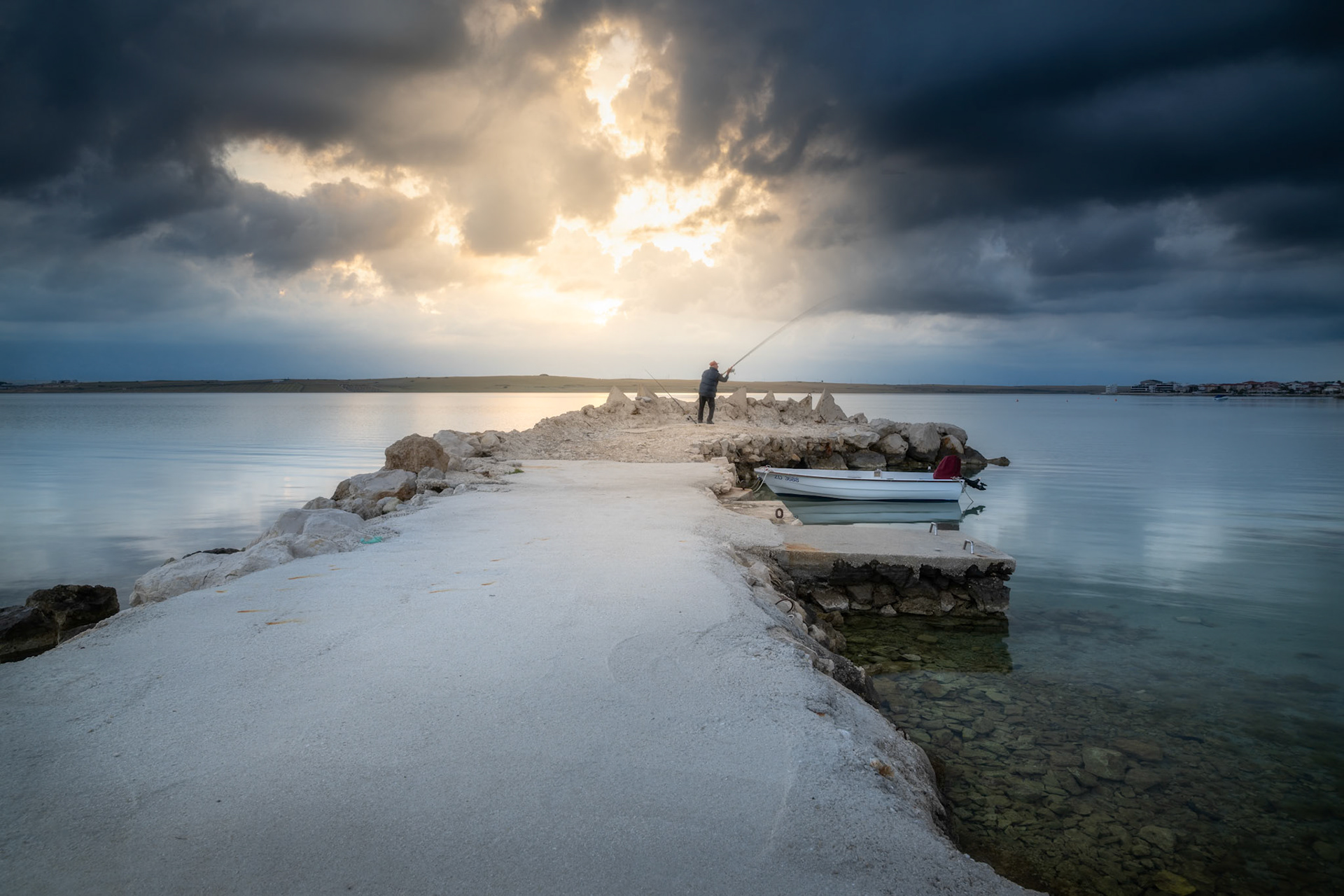 Vir Island, spring