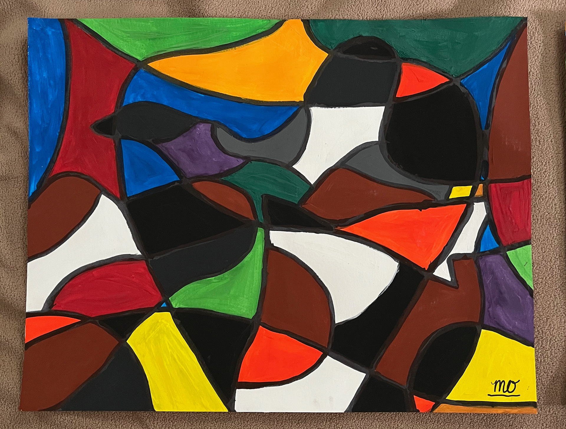 Abstract Neighborhood Animals