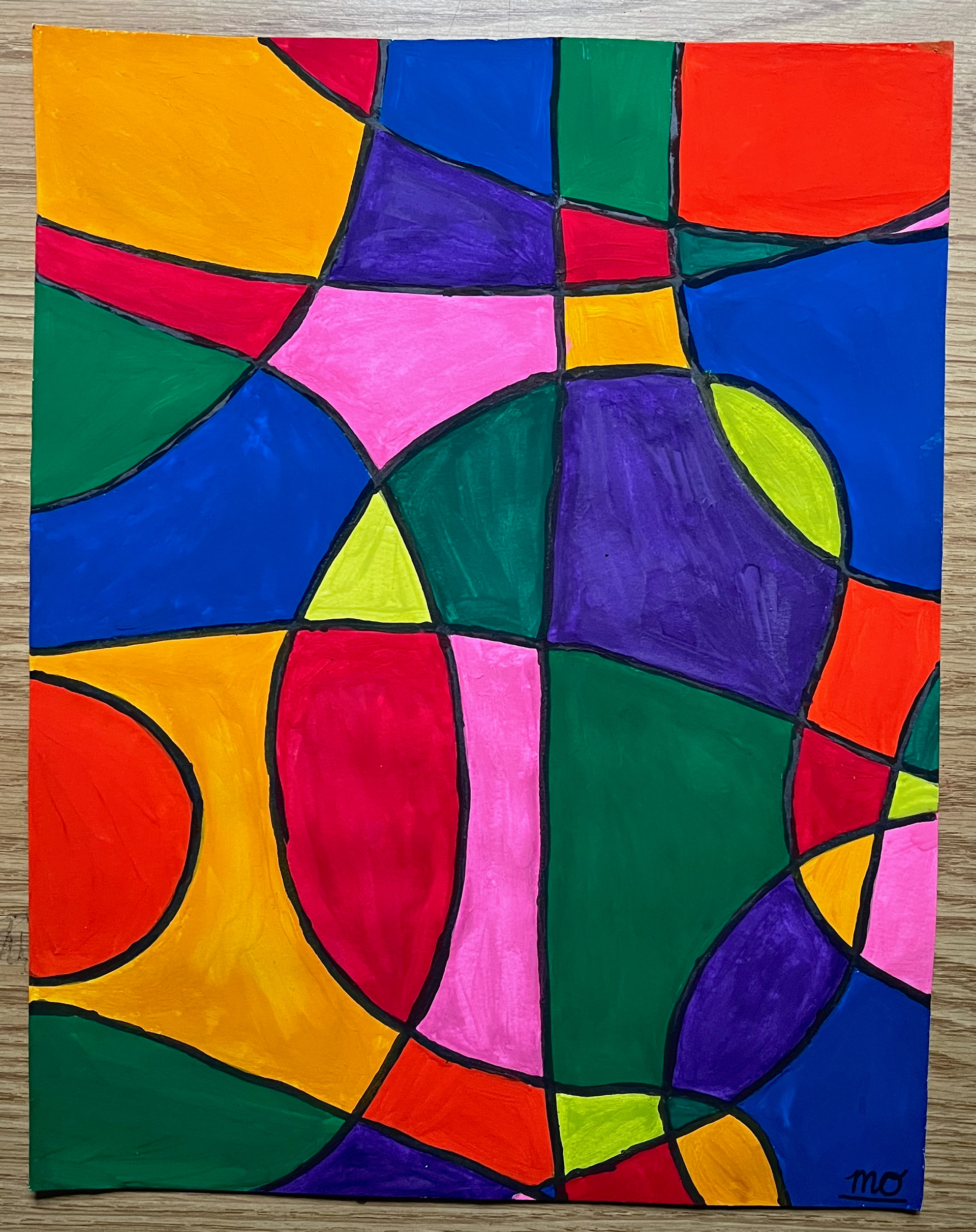 Round Rainbow Abstract