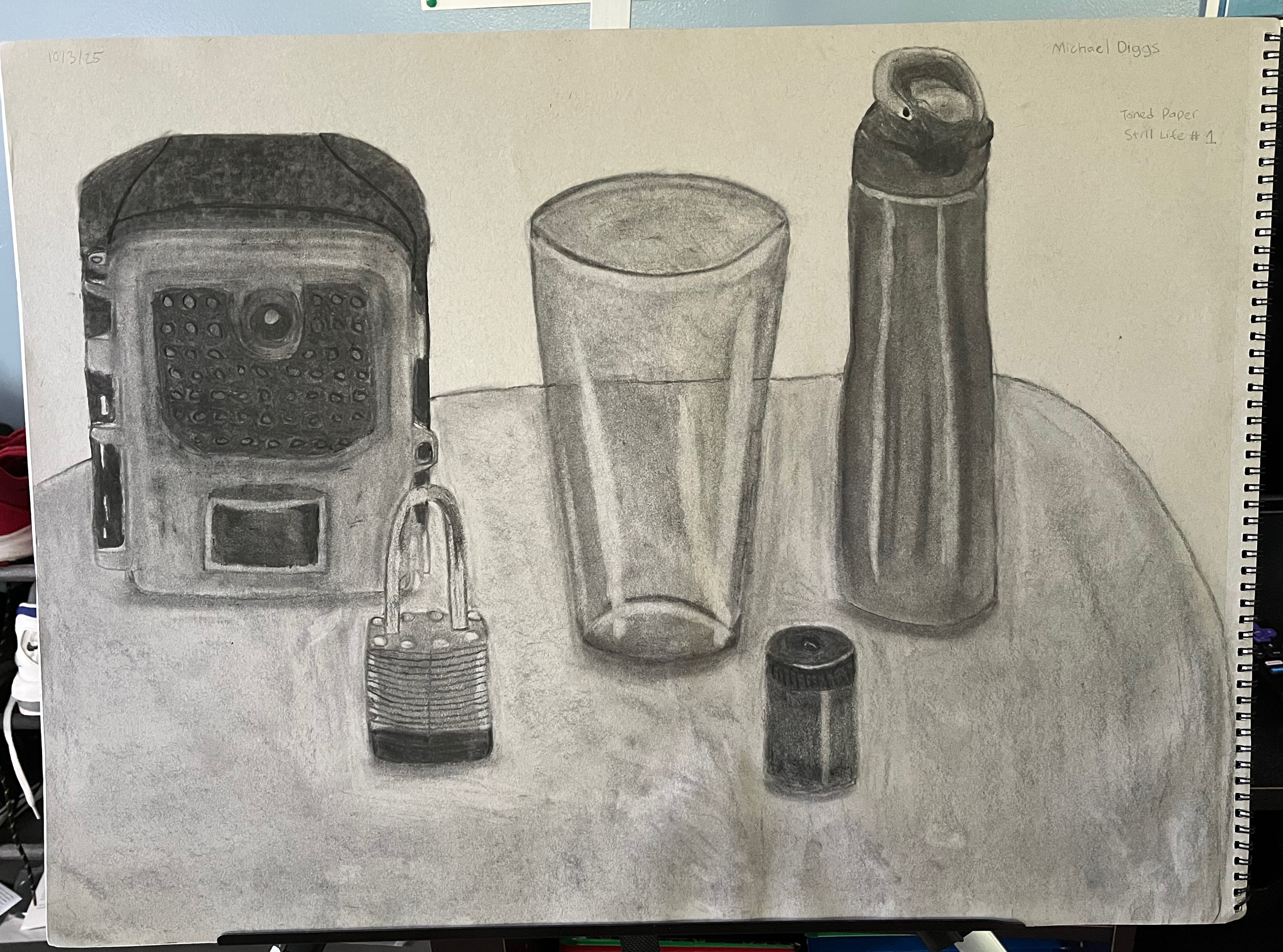 Miscellaneous Toned Paper Still Life