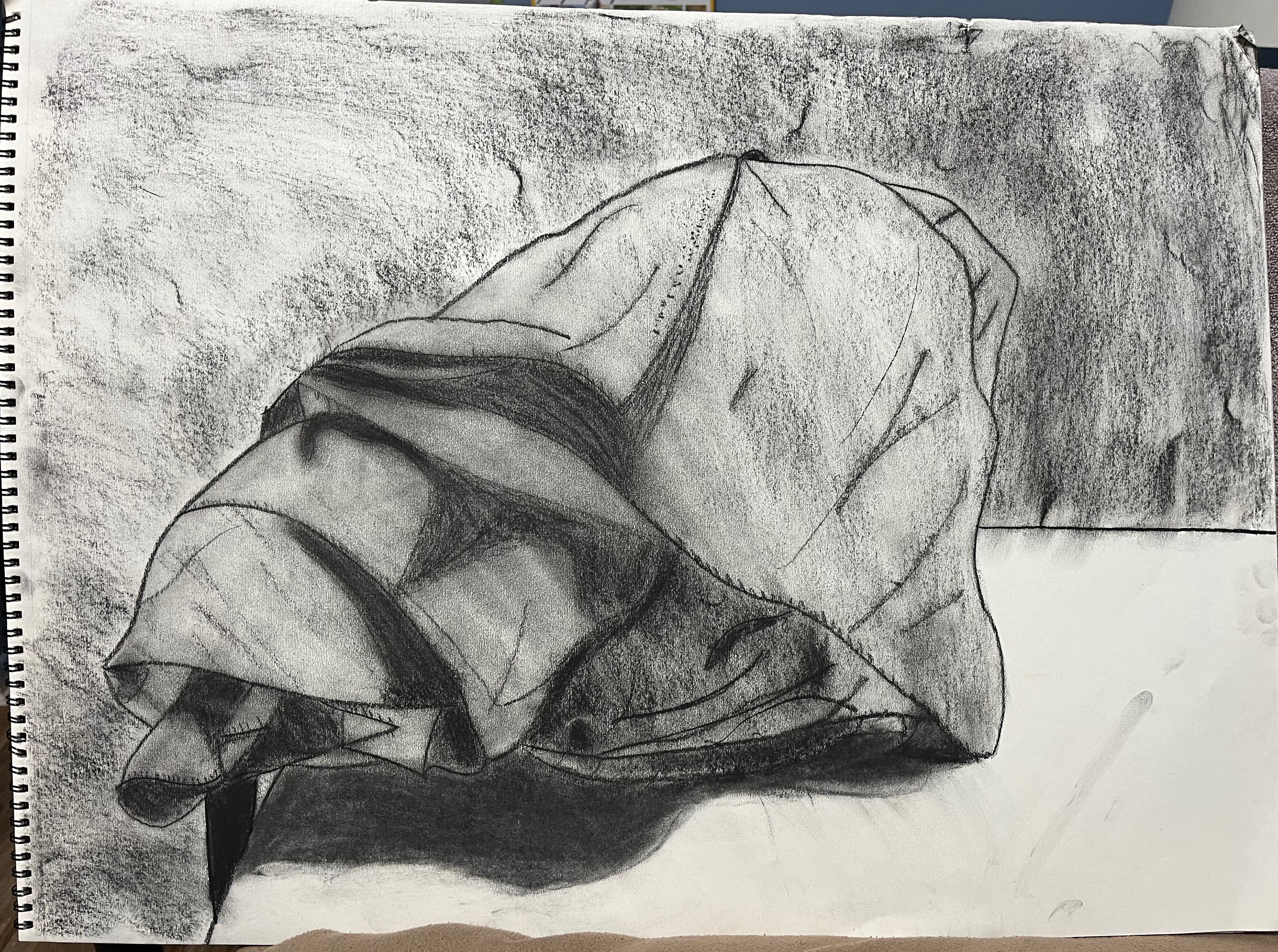 Drape Project 2 (Cloth Over Backpack)