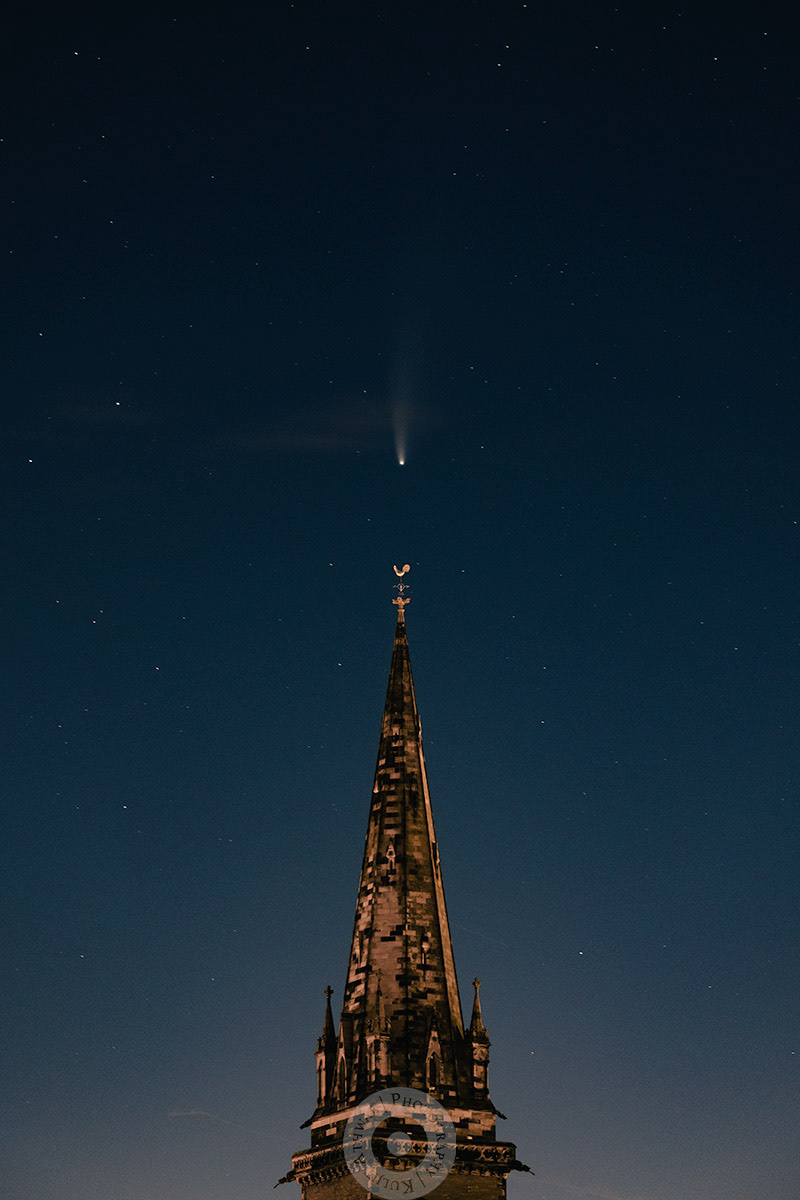 Comet Neowise and St Paul's