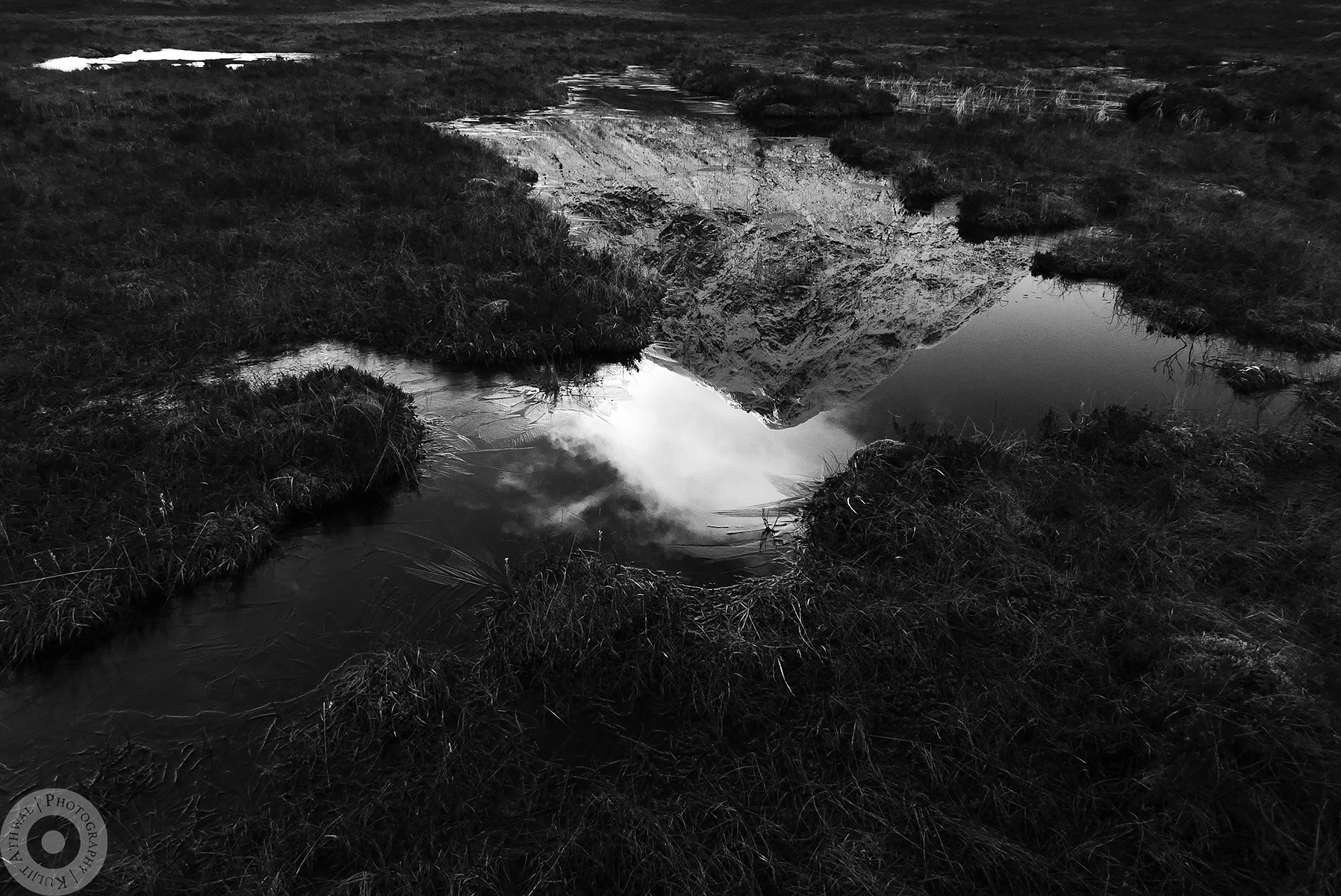 Frozen Glen Etive Reflections