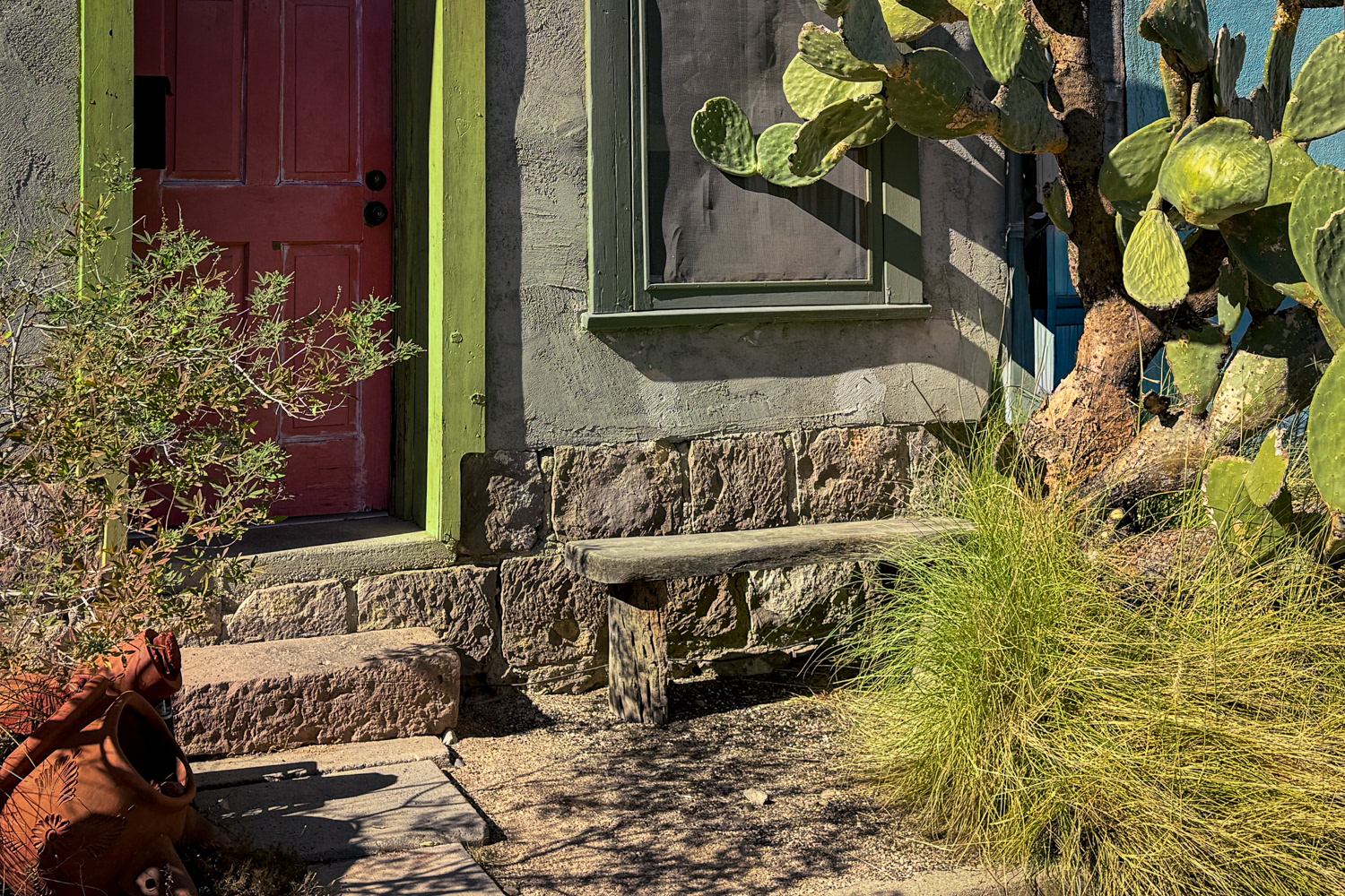 14.) Bario Viejo Bench to Chat with Neighbors