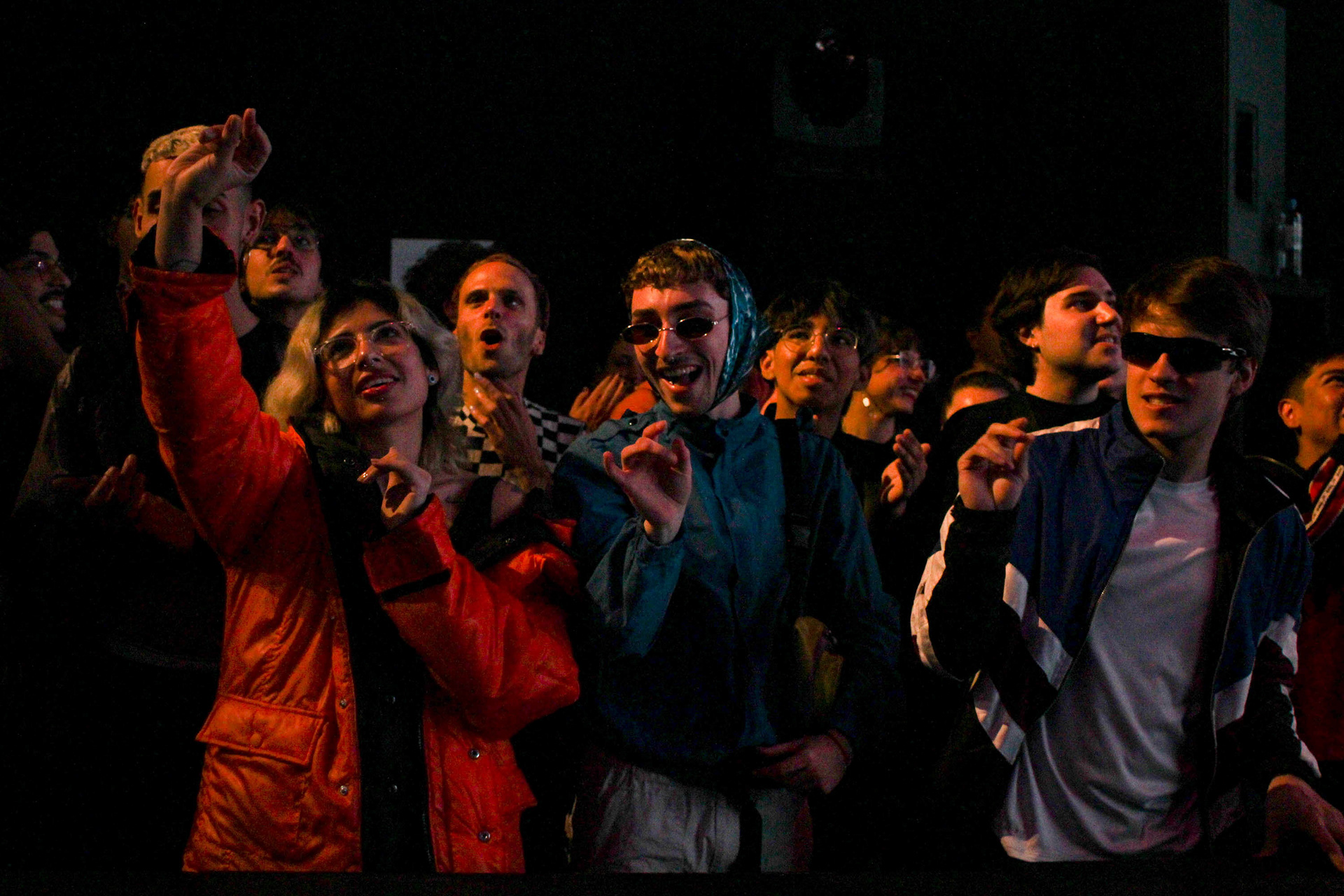Público en el Encuentro Federal de Ballroom en ArtLab, Buenos Aires, el 1° de julio de 2022. / Foto: Candela Bandoni