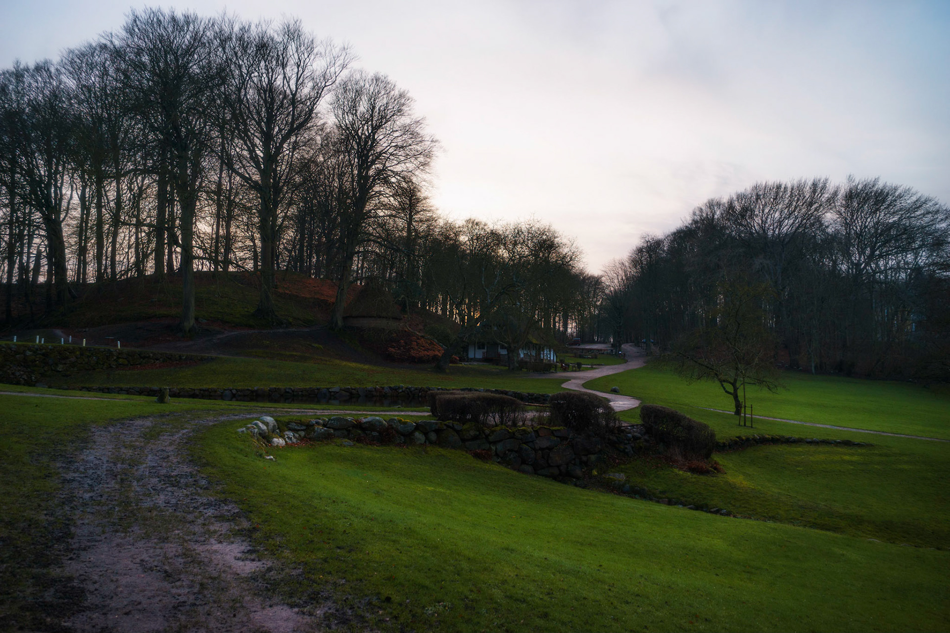 Park des Schlosses Liselund