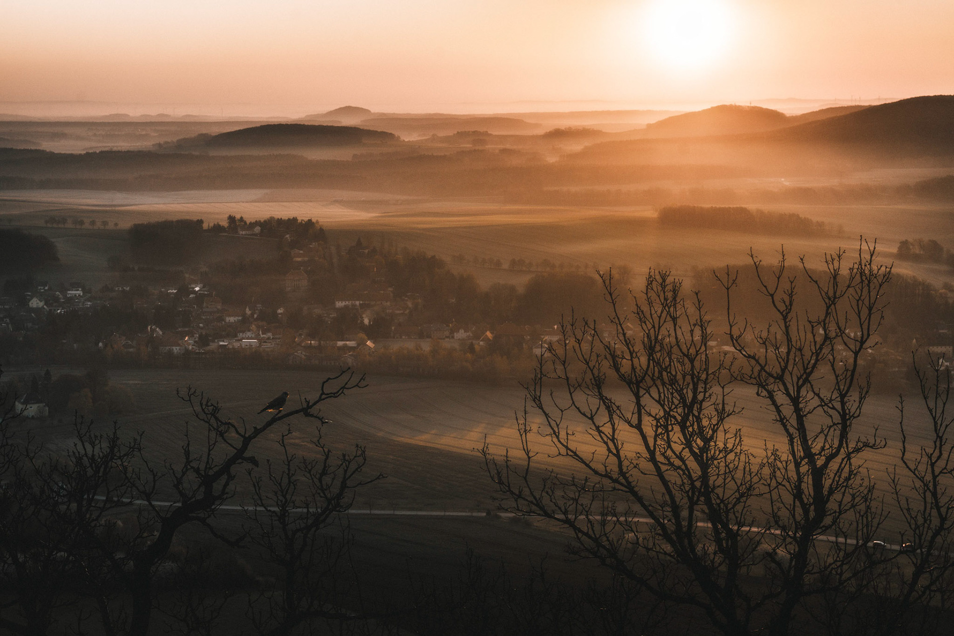 Nebel über Oderwitz
