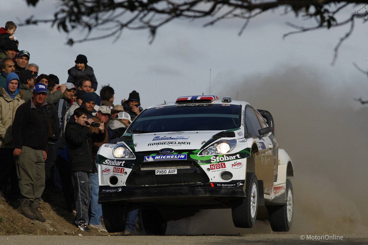 Mads Ostberg (NOR) Jonas Andersson (SUE), Ford Fiesta RS WRC, M-Sport Stobart Ford World Rally Team