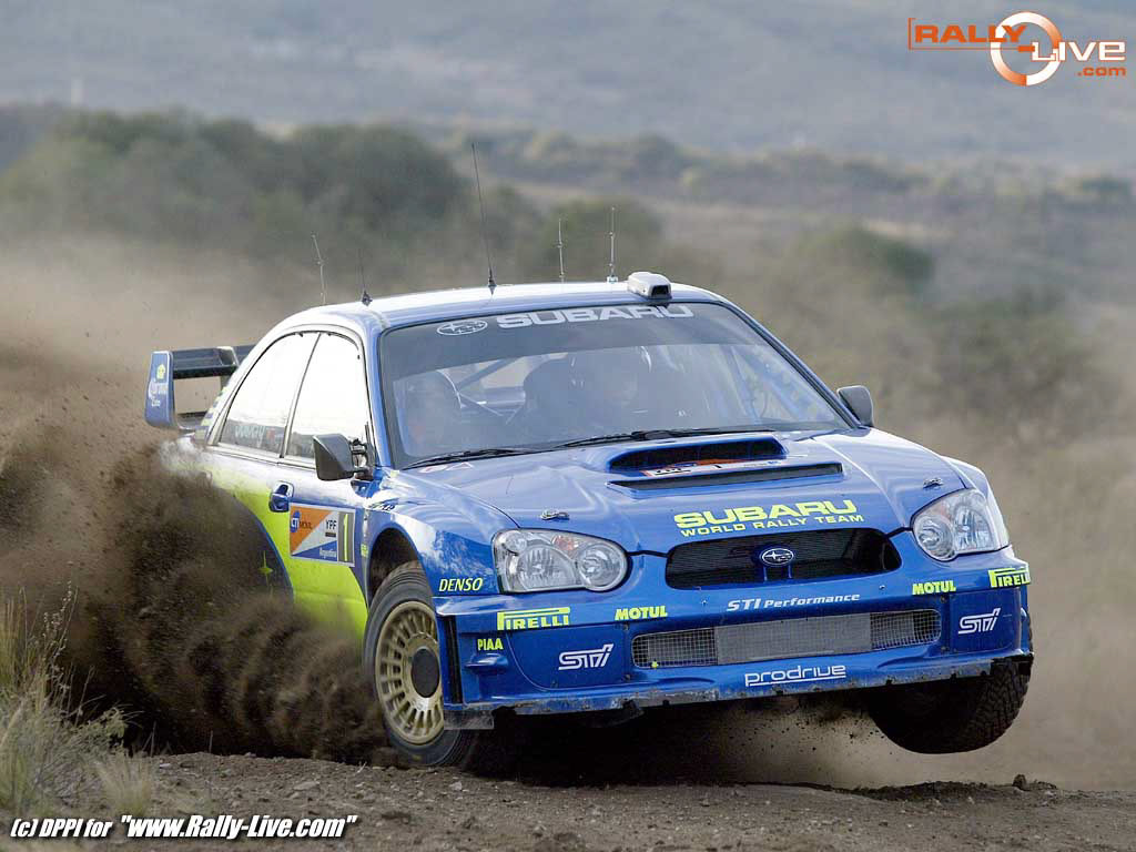 AUTO - WRC 2004 - ARGENTINA RALLY - CORDOBA 18/07/2004 - PHOTO : FRANCOIS BAUDIN / DPPIN 1 - PETTER SOLBERG - PHILL MILLS / SUBARU IMPREZA WRC - ACTION