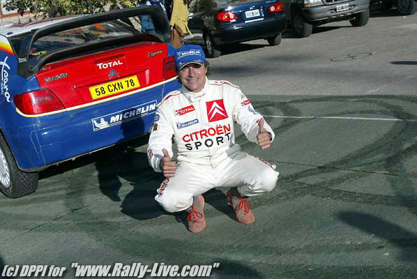 RALLY D'ARGENTINE 17/7/2004 : FRANCOIS BAUDIN