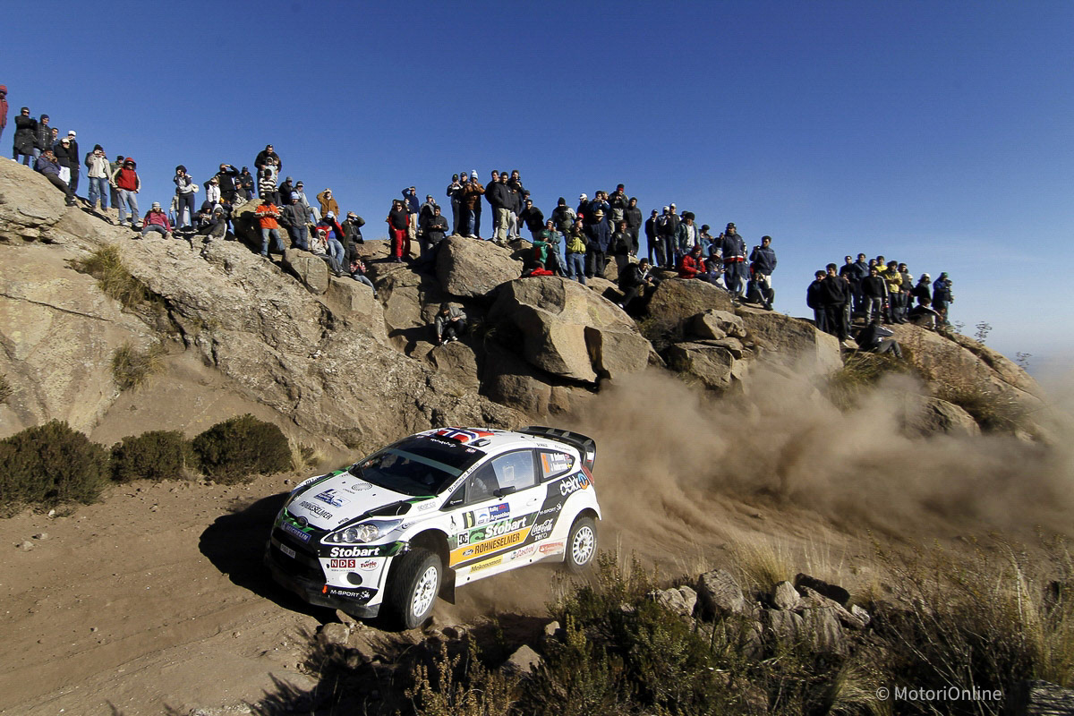 Mads Ostberg (NOR) Jonas Andersson (SUE), Ford Fiesta RS WRC, M-Sport Stobart Ford World Rally Team