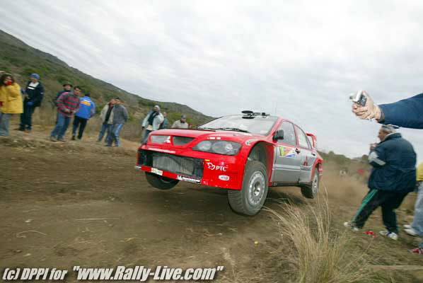 RALLY D'ARGENTINE 17/7/2004 : FRANCOIS FLAMAND