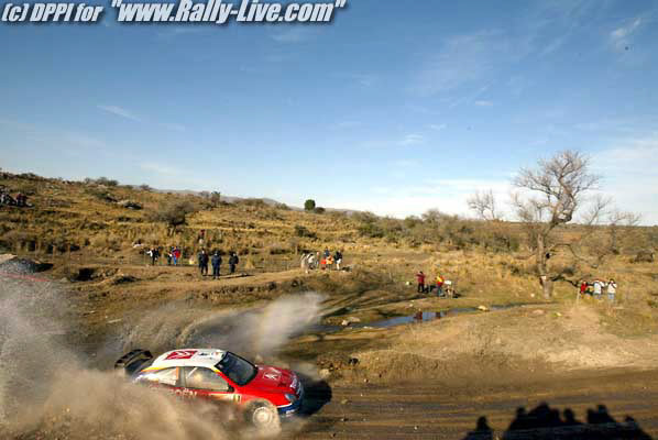 RALLY D'ARGENTINE 17/7/2004 : FREDERIC LE FLOC'H