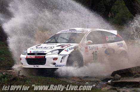 WRC 2000 - ARGENTINA RALLY 000514  -  PHOTO: DPPI / FRANCOIS FLAMANDPETER SOLBERG (NED) FORD FOCUS WRCPHIL MILLS (GBR) FORD FOCUS WRC