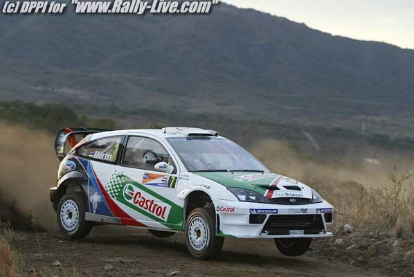 RALLY D'ARGENTINE 17/7/2004 : FRANCOIS BAUDIN