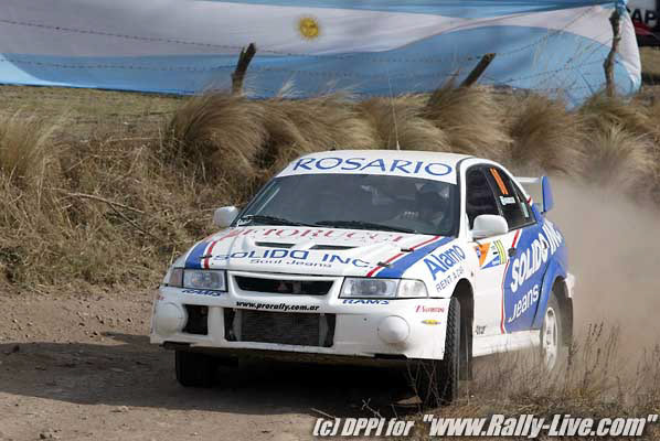 RALLY D'ARGENTINE 17/7/2004 : FRANCOIS BAUDIN