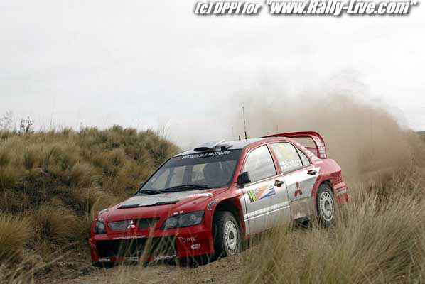 RALLY D'ARGENTINE 17/7/2004 : FRANCOIS BAUDIN