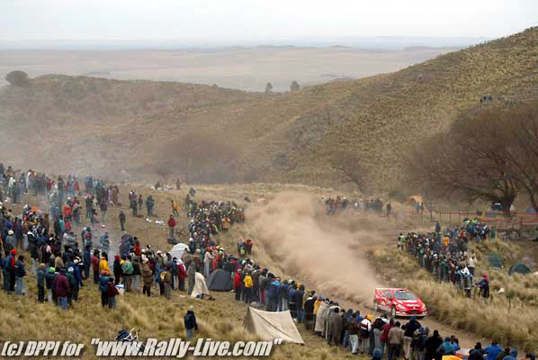 RALLY D'ARGENTINE 17/7/2004 : FREDERIC LE FLOC'H
