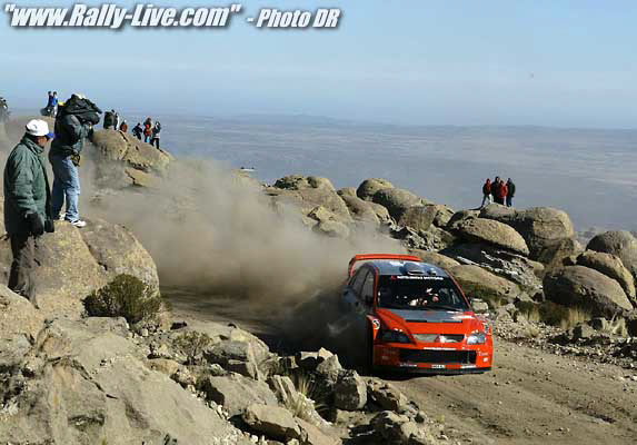 RALLY D'ARGENTINE 17/7/2004 : FRANCOIS BAUDIN