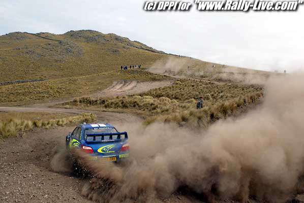 RALLY D'ARGENTINE 17/7/2004 : FRANCOIS BAUDIN
