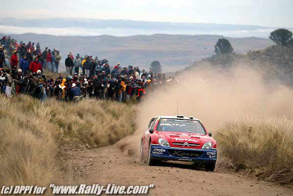 RALLY D'ARGENTINE 17/7/2004 : FRANCOIS FLAMAND