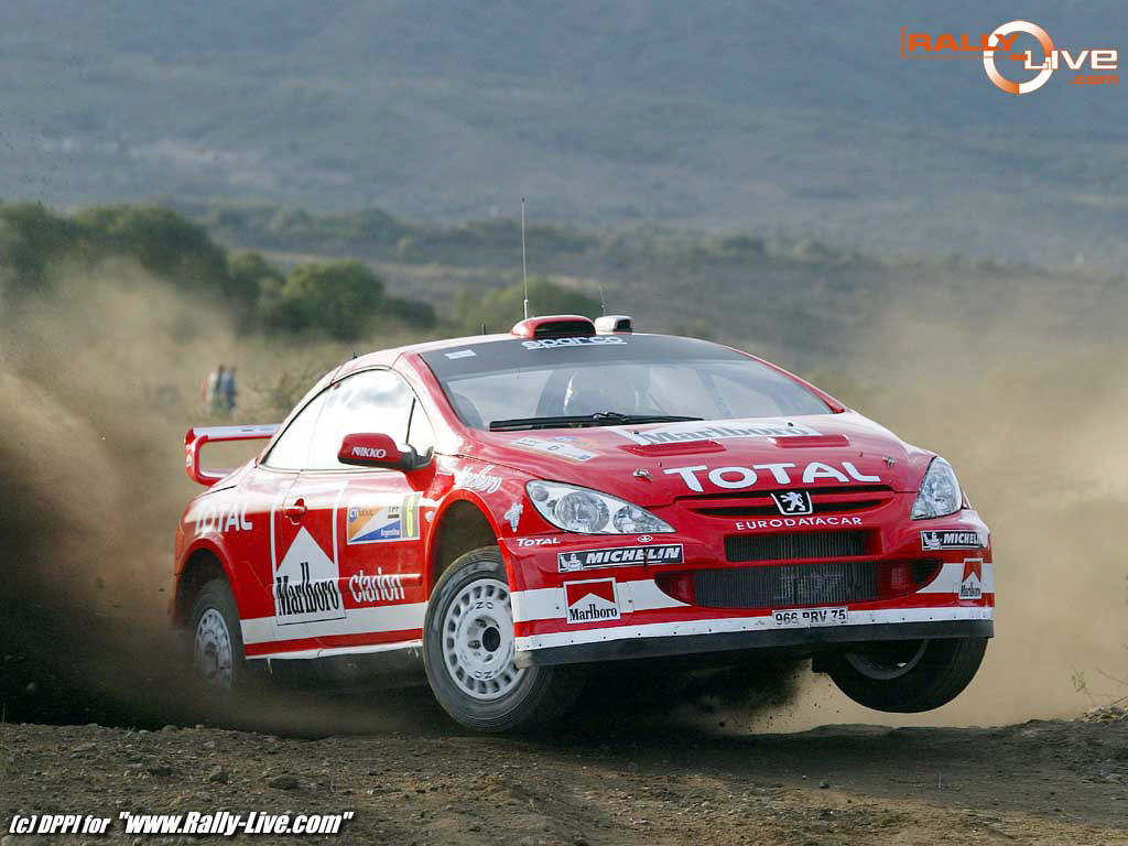 AUTO - WRC 2004 - ARGENTINA RALLY - CORDOBA 18/07/2004 - PHOTO : FRANCOIS BAUDIN / DPPIN 6 - HARRI ROVANPERA - RISTO PIETILAINEN / PEUGEOT 307 WRC - ACTION