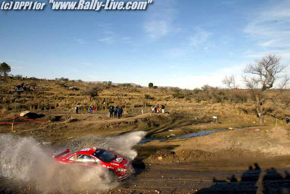 RALLY D'ARGENTINE 17/7/2004 : FREDERIC LE FLOC'H