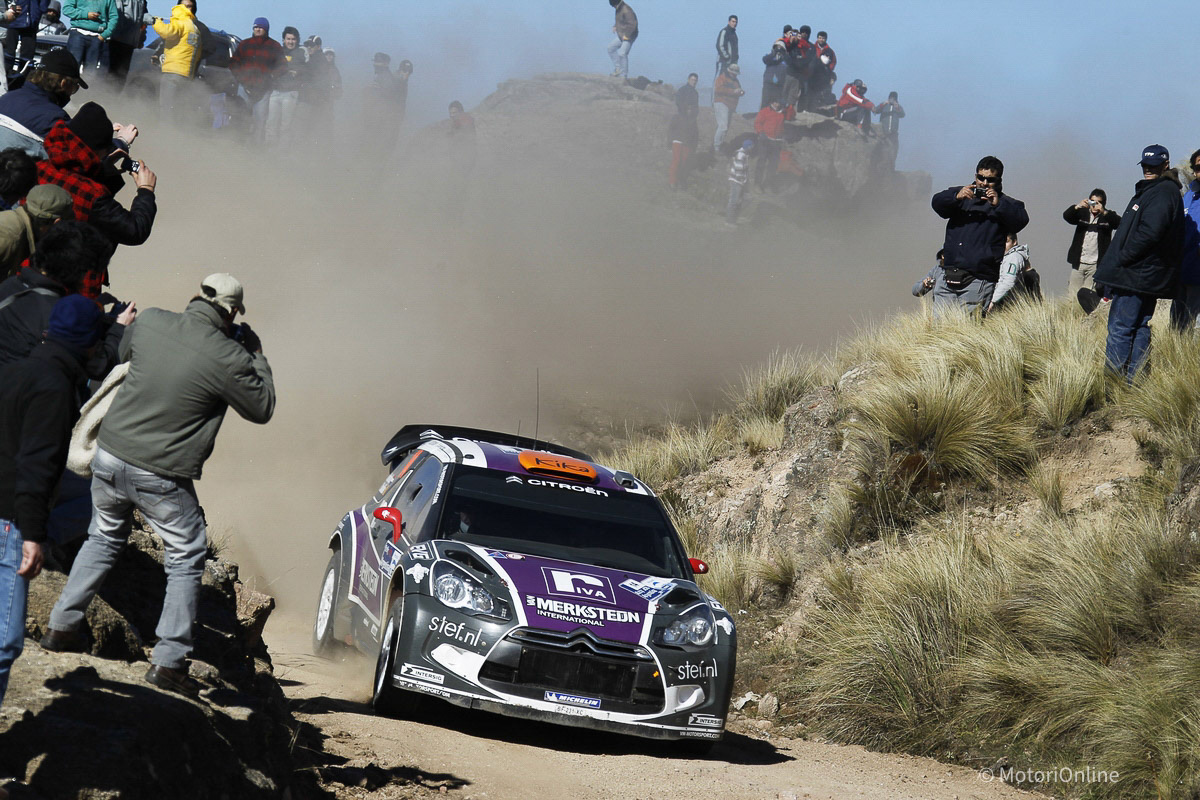 Peter Van Merksteijn Jr. (NL) Eddy CHevaillier (BEL), CITROEN DS3 WRC