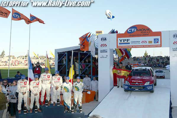 RALLY D'ARGENTINE 17/7/2004 : FRANCOIS BAUDIN