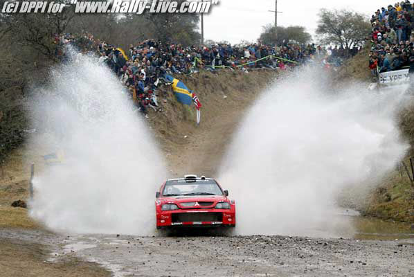 RALLY D'ARGENTINE 17/7/2004 : FREDERIC LE FLOC'H