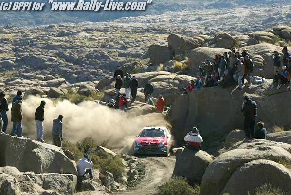RALLY D'ARGENTINE 17/7/2004 : FREDERIC LE FLOC'H