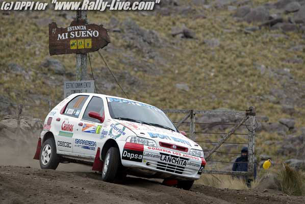RALLY D'ARGENTINE 17/7/2004 : FRANCOIS BAUDIN