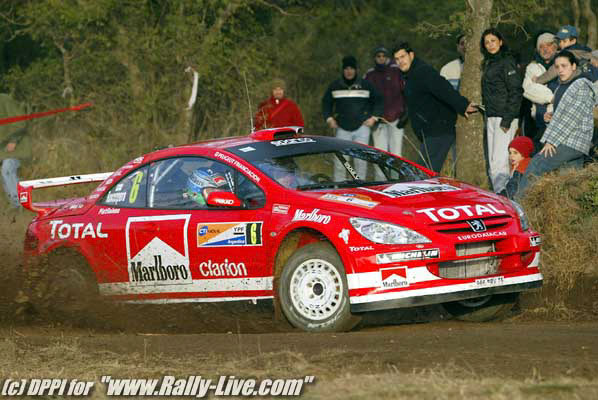 RALLY D'ARGENTINE 17/7/2004 : FRANCOIS FLAMAND
