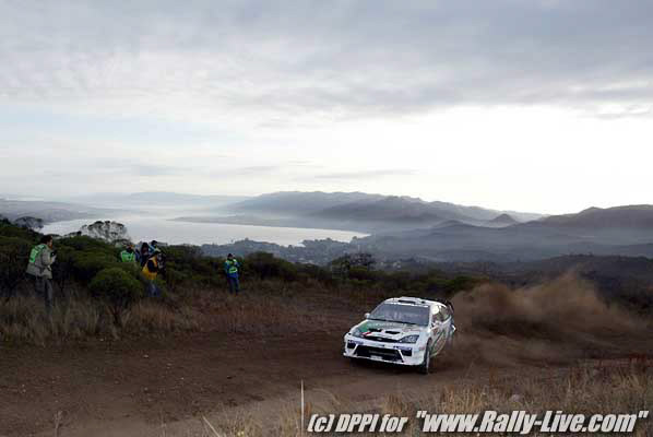 RALLY D'ARGENTINE 17/7/2004 : FRANCOIS BAUDIN