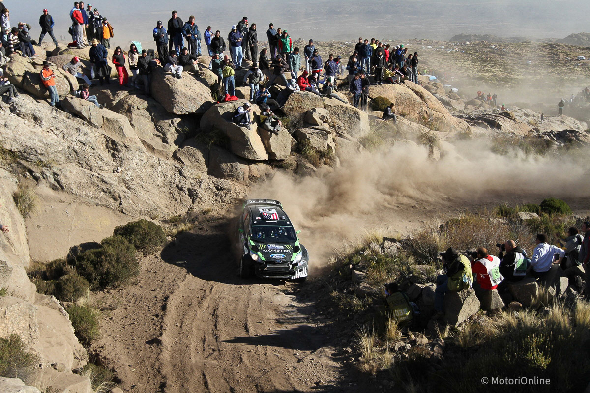 Ken Block (USA) Alex Gelsomino (USA), Ford Fiesta WRC, Monster World Rally Team