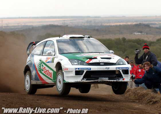 2004 World Rally Championship Rally Argentina, July 15-18, 2004Markko Martin on the Shakedown stage.Photo:  Ralph Hardwick