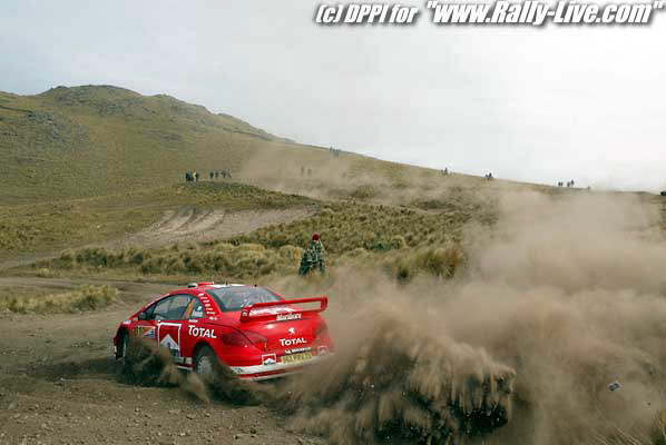 RALLY D'ARGENTINE 17/7/2004 : FRANCOIS BAUDIN