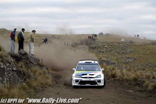 RALLY D'ARGENTINE 17/7/2004 : FRANCOIS BAUDIN